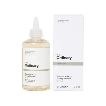 ORDINARY Glycolic 7% Solution for Blemishes, Acne, Wrinkles & Toning Resurfacing 240ml