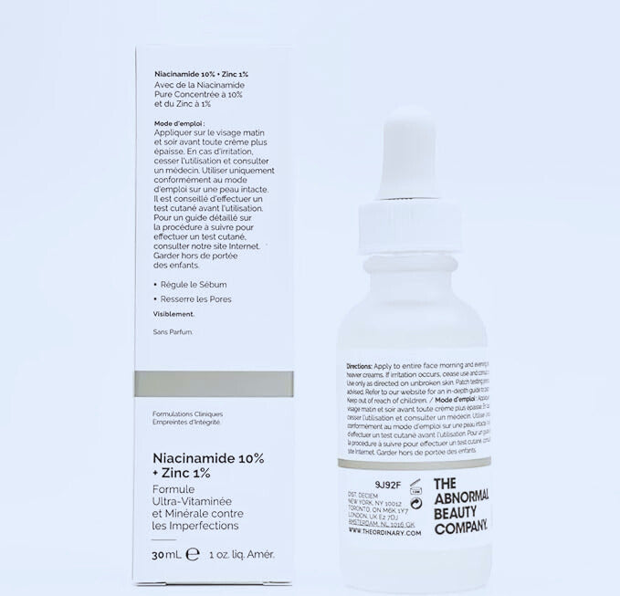 The Ordinary Niacinamide 10% + Zinc 1%